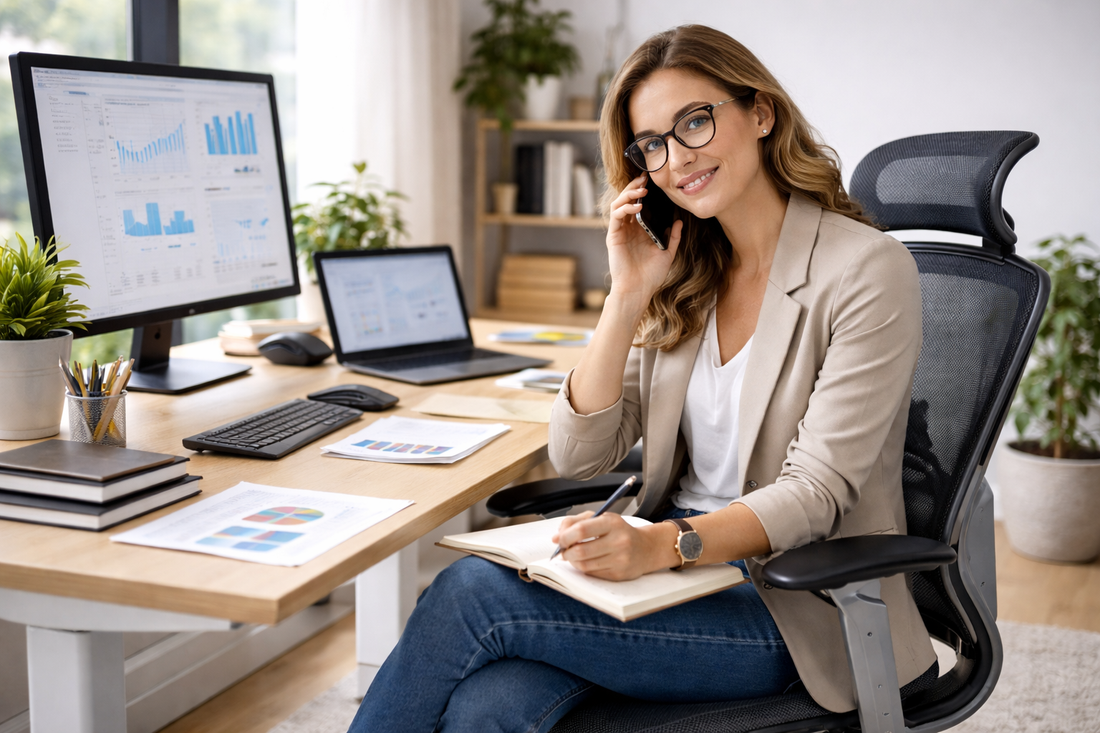How Ergonomic Office Furniture Directly Boosts Productivity