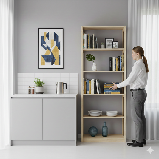 Open Shelving Units for Every Room: How to Use Lundia Shelving in Kitchen, Living Room, Bedroom and Home Office