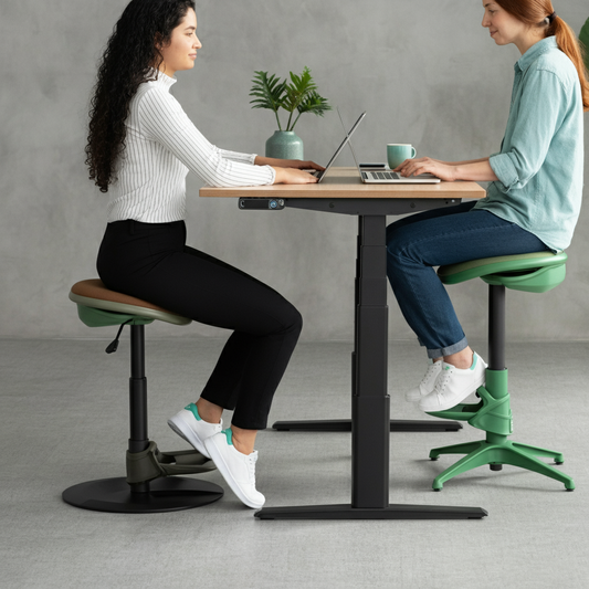 The Science of Active Sitting: Benefits of Sit-Stand Stools and Saddle Chairs
