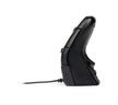 side profile of the vertical dxt3 ambidextrous mouse with wired connection