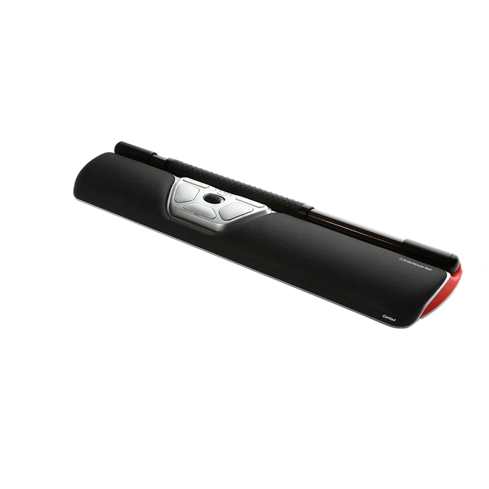 black rollermouse with red trim