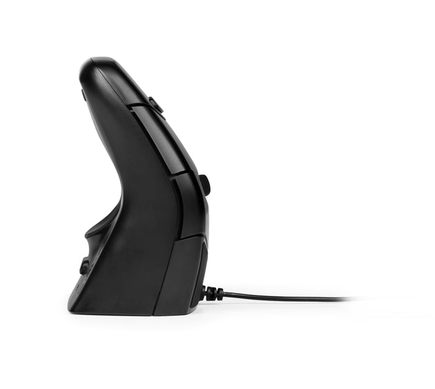 image showing side profile of mouse with wired connection