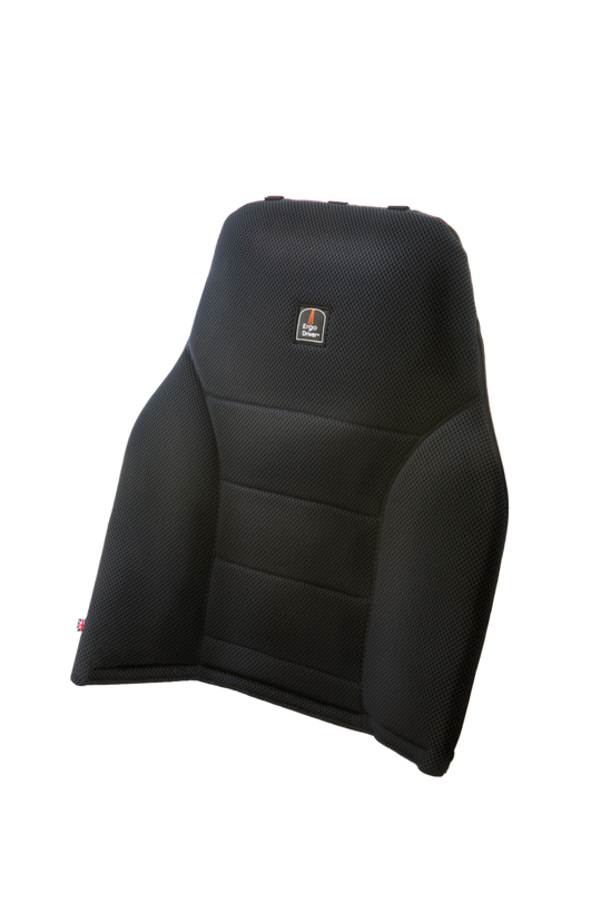 image showing black ergodriver back support for car