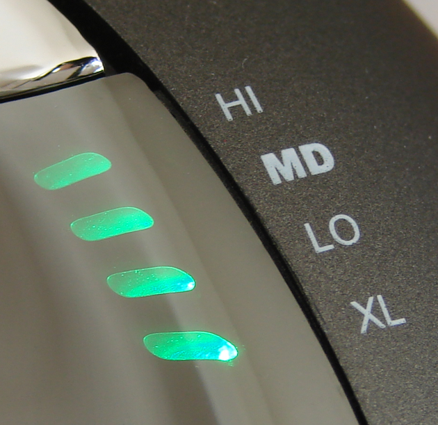 speed indicator on evoluent vertical mouse 4