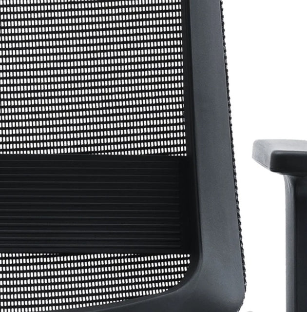 close up of lumbar panel of c19 chair