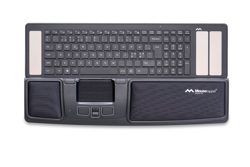 mousetrapper advance 2.0 positioning in front of keyboard