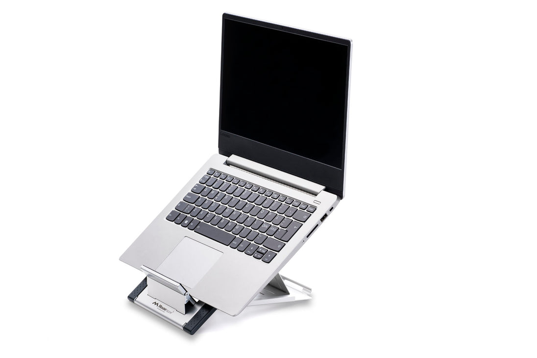 laptop on laptop riser