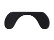 Black Mousetrapper Symmetrical Arm Support made of artificial leather, designed to provide support for the forearms while using a mouse.