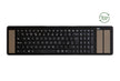 black mousetrapper keyboard with in built solar power