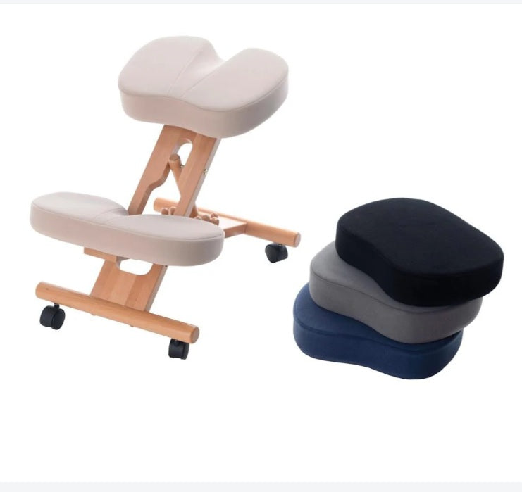 Kneeling chair on a white background