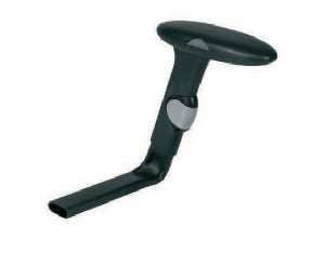 black 8E Armrests for RH Chairs
