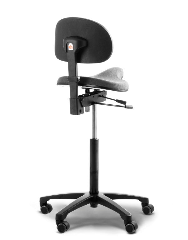 image showing rear of rh support 4501 stool chair, rh logo visible