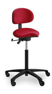 red rh support 4501 with black 5 point base