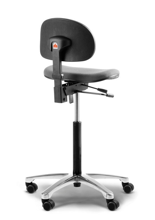 rh support 4521 chair shown from rear with visible rh logo