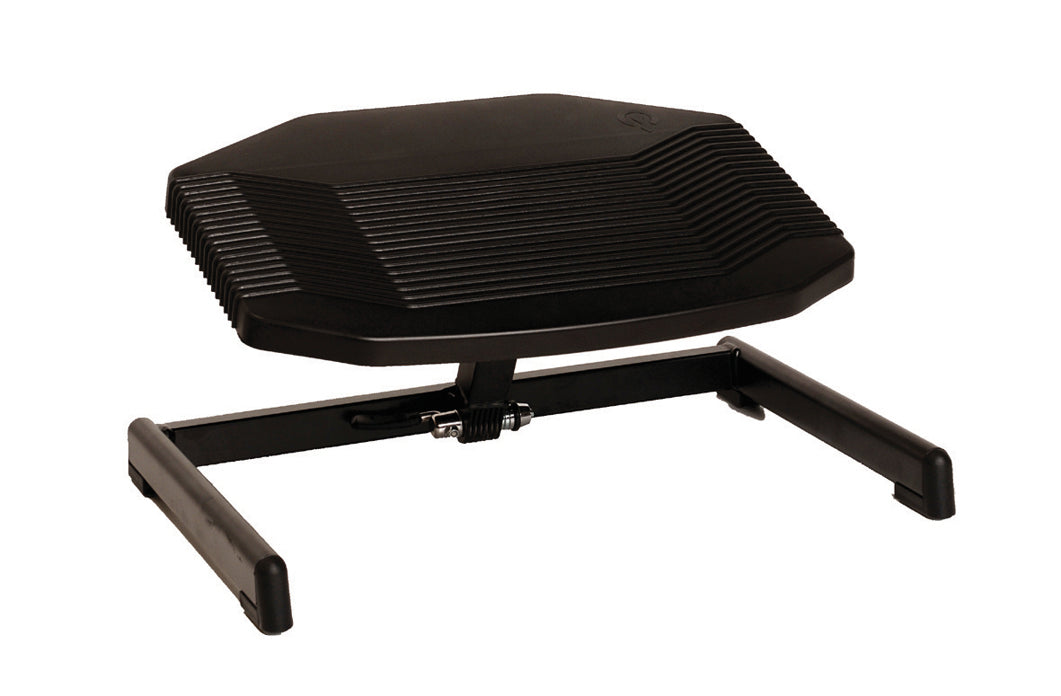 black angle footrest