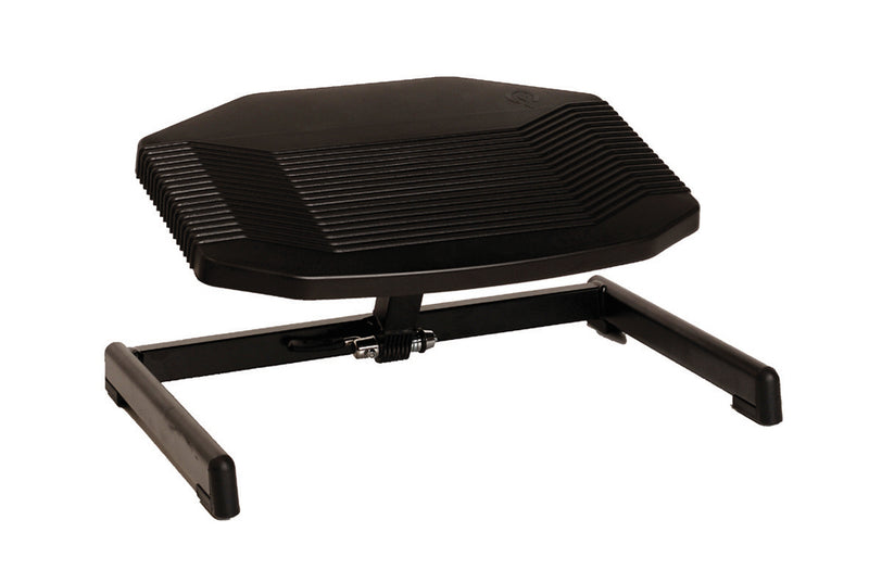black angle footrest