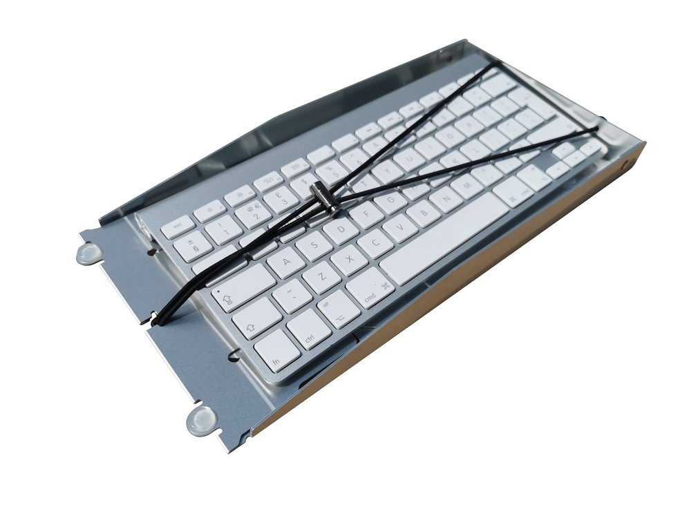 an image showing the two in one laptop stand in compact form